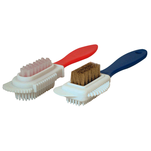 German Suede & Nubuck Brush with Plastic Handle
